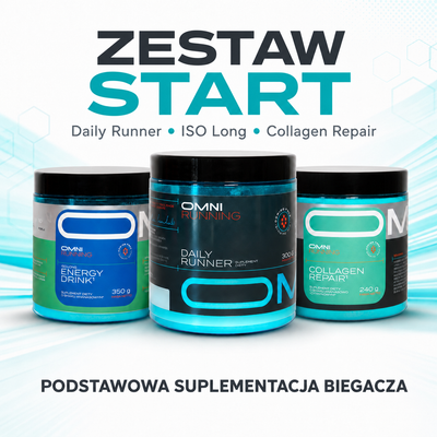 ZESTAW START - podstawowa suplementacja biegacza