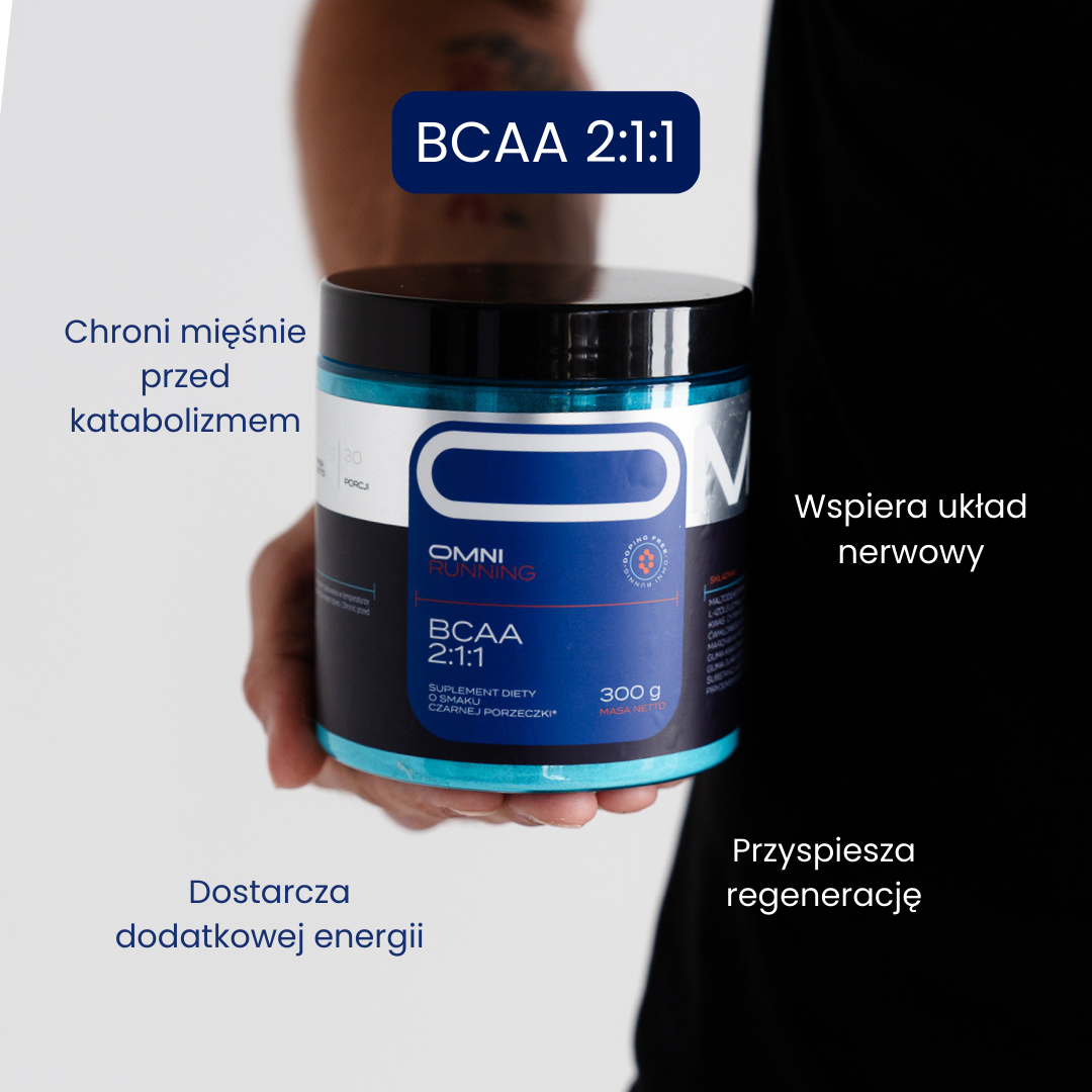 OMNI BCAA 2:1:1  AMINOKWASY DO PICIA
