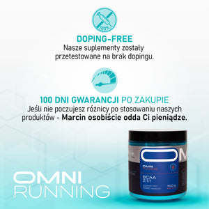 OMNI BCAA 2:1:1  AMINOKWASY DO PICIA