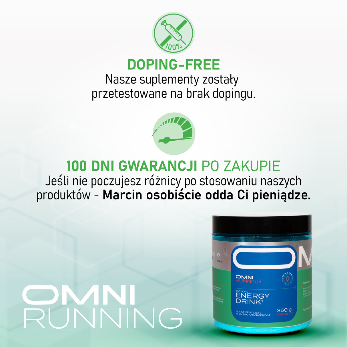 ISO LONG | izotonik do picia dla biegaczy