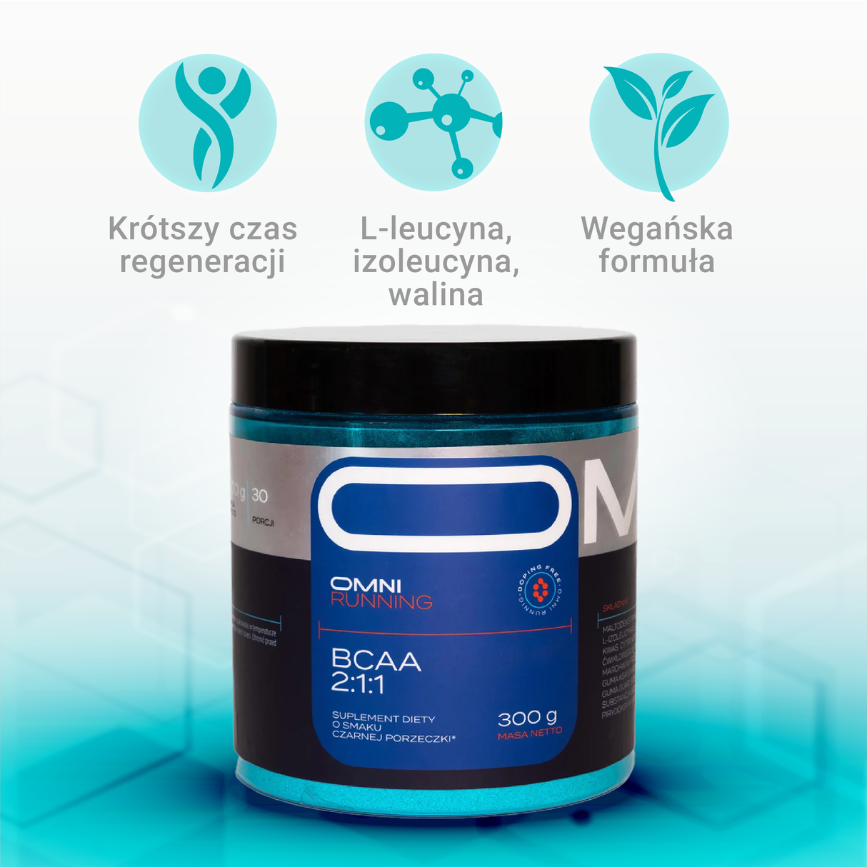 OMNI BCAA 2:1:1  AMINOKWASY DO PICIA