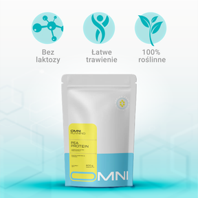 Pea Protein - roslinne bialko dla biegaczy w proszku | Omni Running