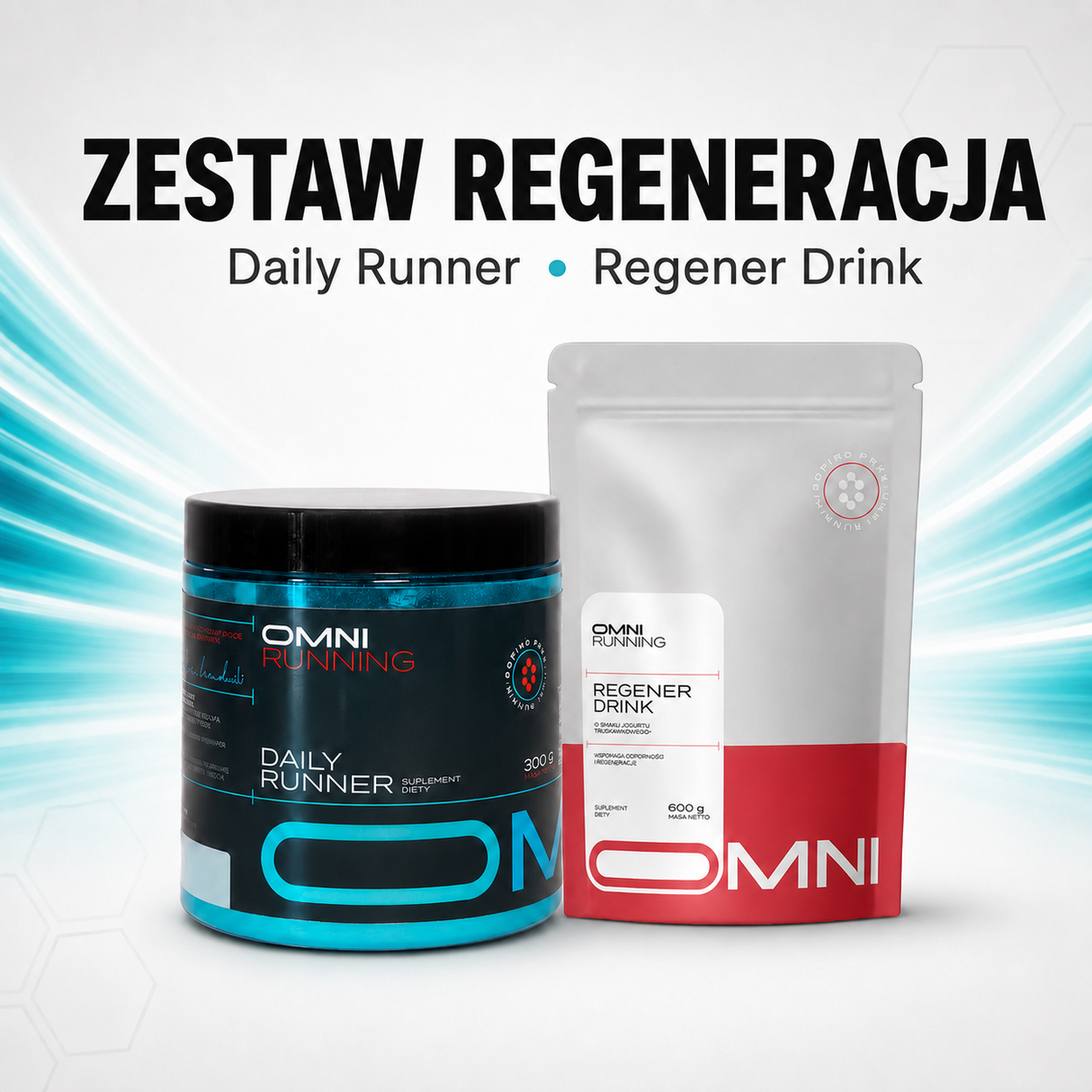 Zestaw REGENERACJA - Daily Runner + Omni Regener